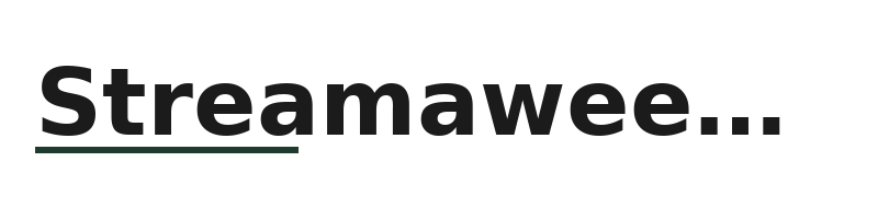 Streamaweekly logo